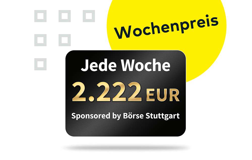 Wochenpreis: 2.222 Euro.