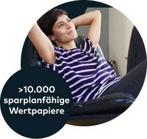 comdirect hat über 10.000 sparplanfähige Wertpapiere im Angebot.