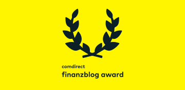 Logo des comdirect finanzblog award